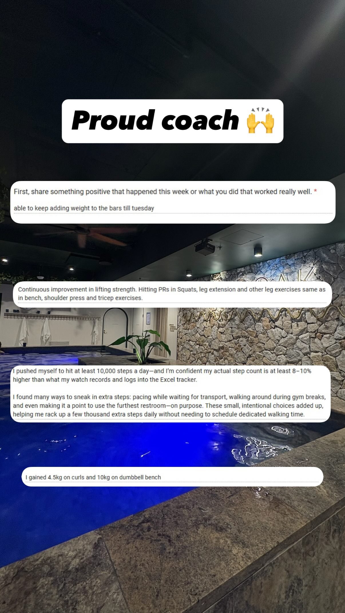 Client check-in
