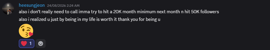 Client testimonial
